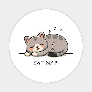 Cat Nap Magnet